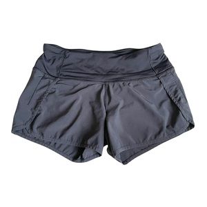 Lululemon Speed Up Shorts Black Size 2